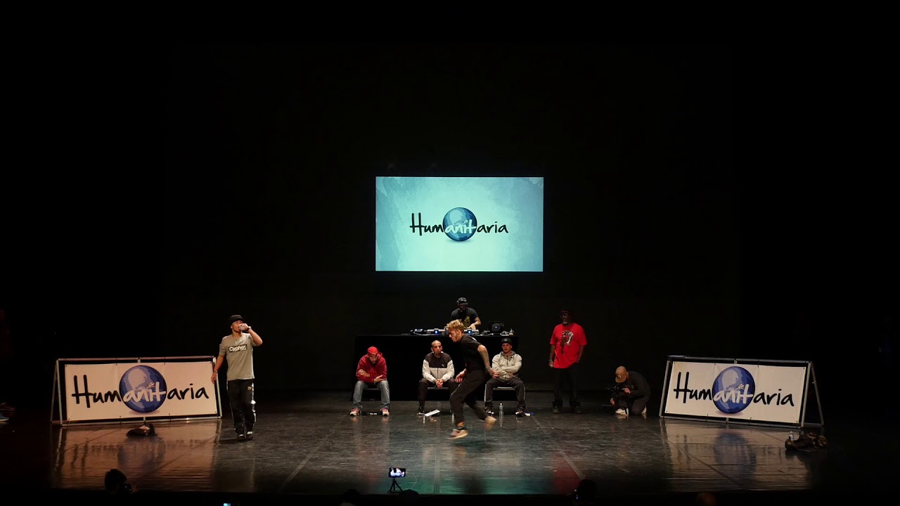 Bboy Shigekix vs Bboy Ratin - Demi-finale Battle Humanitaria 2018 - YouTube