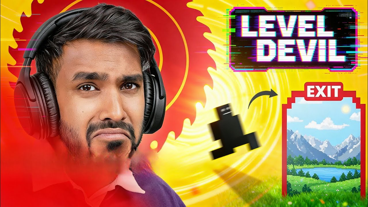Игра Уровень Дьявола 😈 | Хар Левел Эк Ная Тролль 🤯 | Невозможные уровни | Адиль Плизз