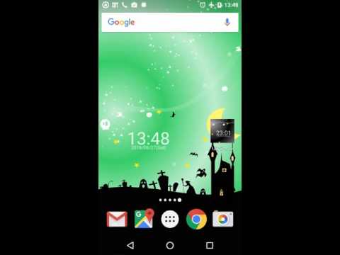 ハロウィン イメージ 時計つきライブ壁紙 無料版 Free Google Play のアプリ