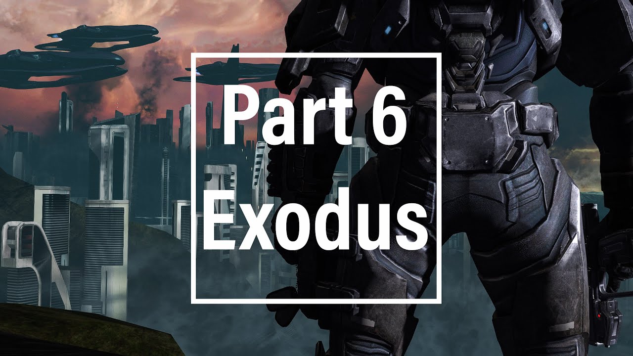 Halo Reach MCC Walkthrough Part 6 Exodus No Commentary