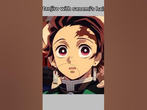 Tanjiro with sanemis hair - YouTube