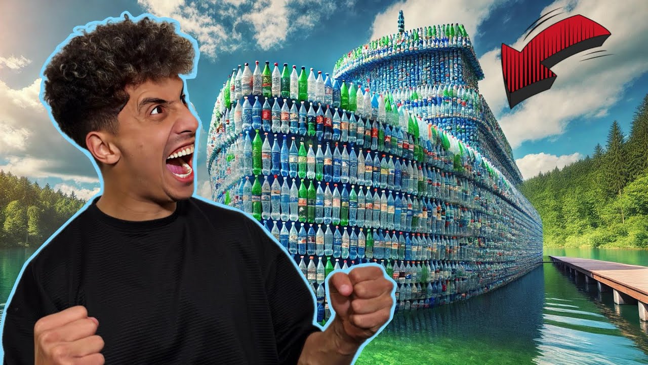 صنعت سفينه من أزايز المايه