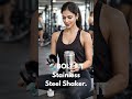 Boldfit Steel Gym Shaker 700ml — 100% Leakproof Protein Shaker! #Shorts Zigso Trading