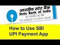 How to Use SBI UPI Payments app | Tamil Banking