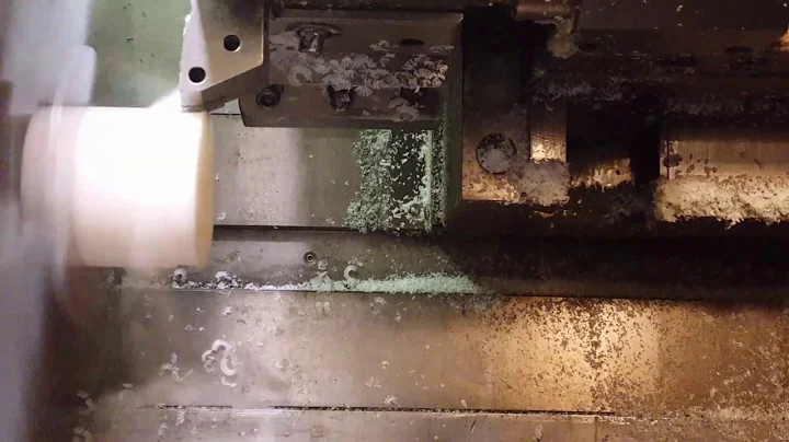Turning Delrin Plastic Dupont