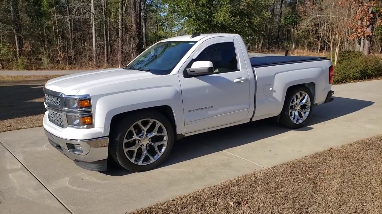 2015 Chevy lowered on 22" Snowflakes! YouTube