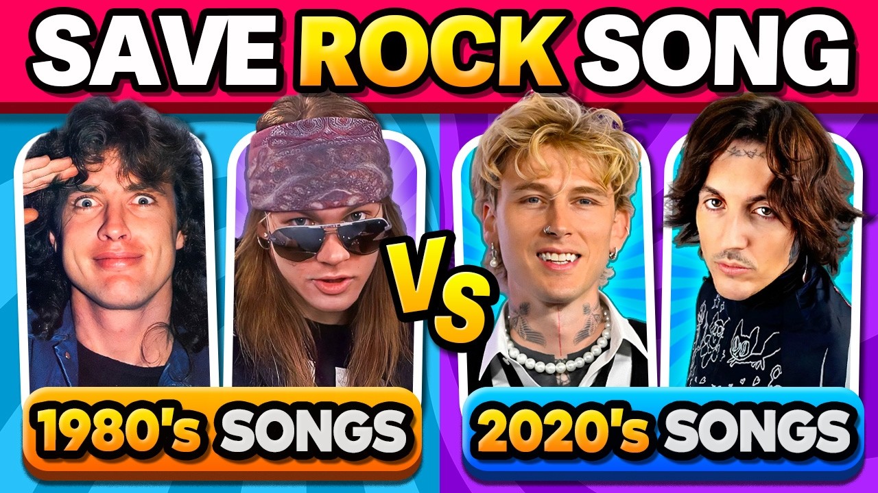 Rock Era Battle 🤘 Save One Song: 1980s vs. 2020s | Music Quiz