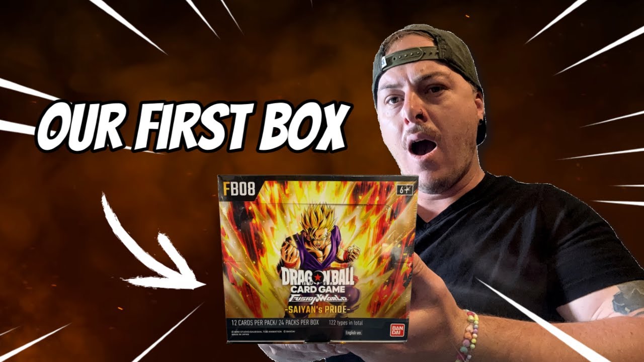 Our first video! A Saiyans Pride Unboxing