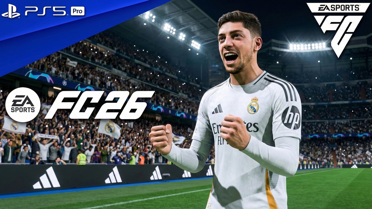 FC 26 - Real Madrid vs. Real Sociedad - La Liga 25/26 Full Match | PS5 Pro [4K60]