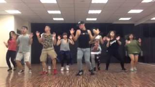 Chris(from Ragga Flu) freestyle reggae/dancehall class@MM G