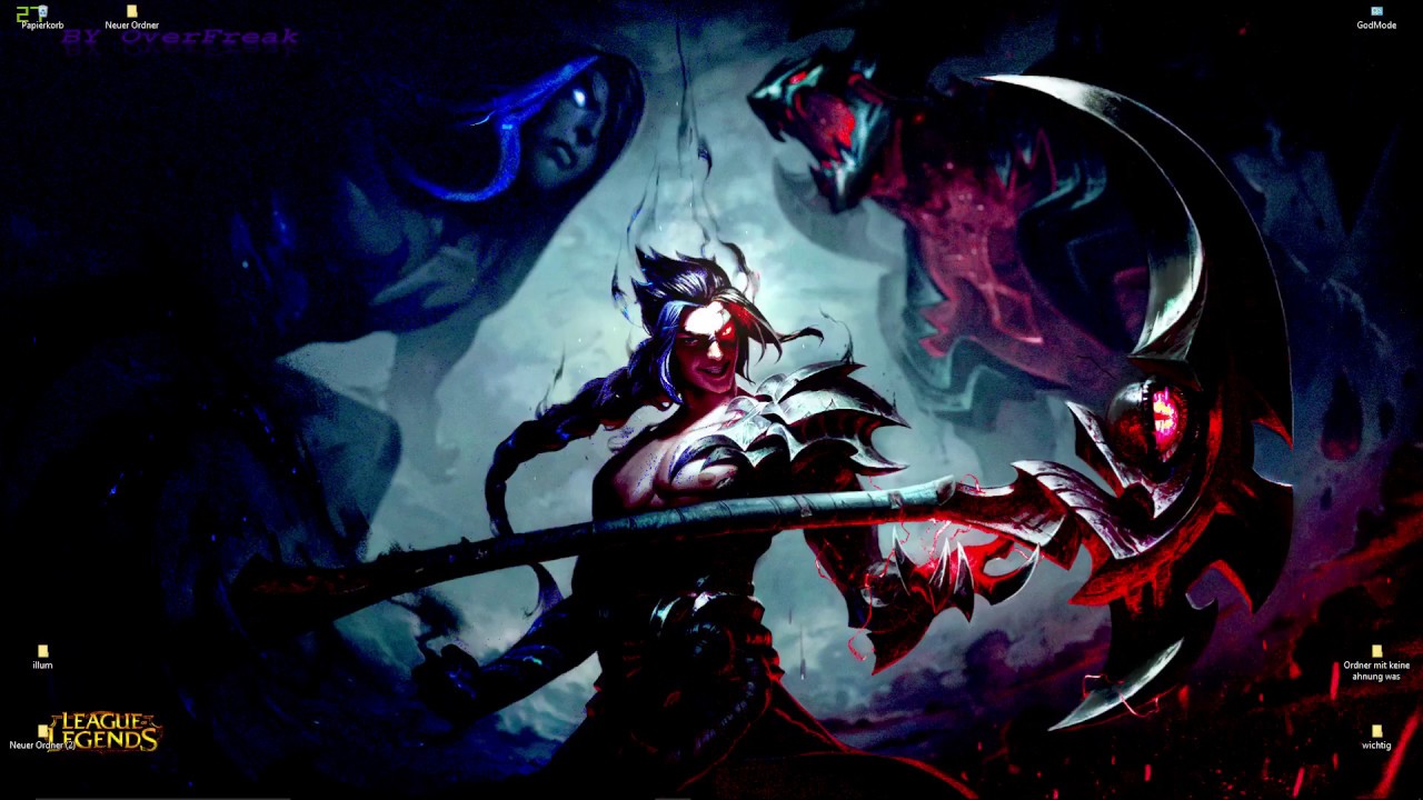 animated kayn wallpaper