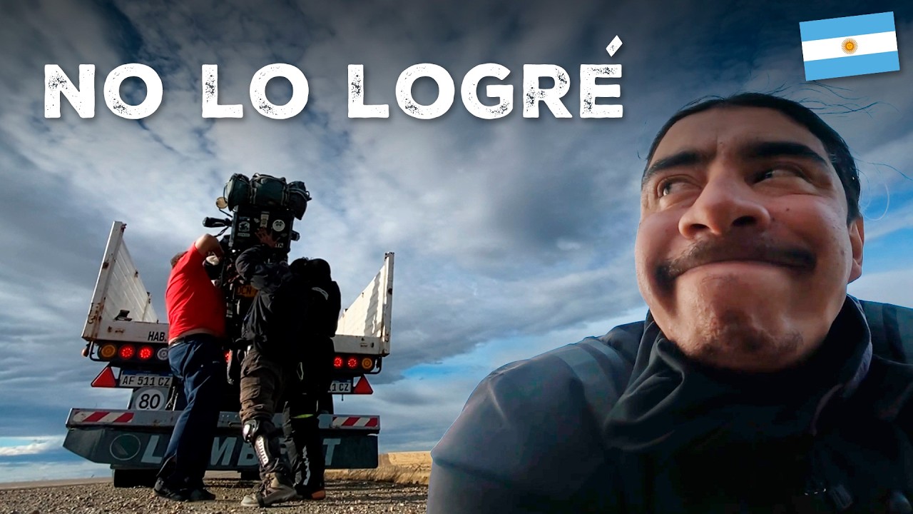 FUNDÍ el MOTOR  a UN PASO de USHUAIA 🏍️💔  | de Colombia a Ushuaia en moto | (S01/EP04)