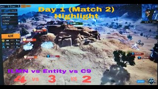 ILMN (4) vs Entity (3) vs C9 (2)  [ DAY 1 (MATCH  2) HIGHLIGHT ]