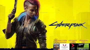 GTX 1650 GDDR6 - Cyberpunk 2077 Benchmark