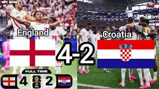 🏴󠁧󠁢󠁥󠁮󠁧󠁿⚽ ENGLAND 2-4 CROATIA 🇭🇷🔥 SIX GOALS, DRAMA, AND A RECORD-BREAKING NIGHT🏆FIFA WORLD CUP 2026 🌍