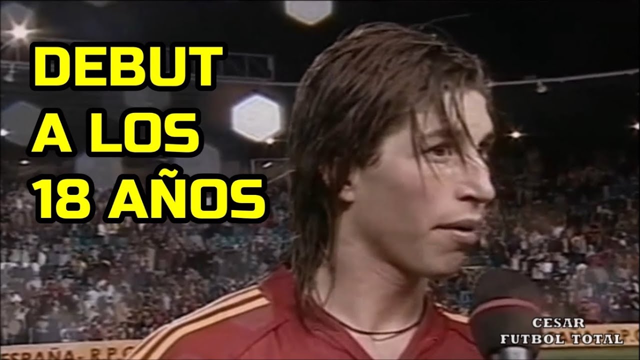 Debut de Sergio Ramos en la Selección Española - 26/03/2005