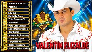 Valentín Elizalde 🔥 20 Greatest Gold Hits | Corridos with Banda
