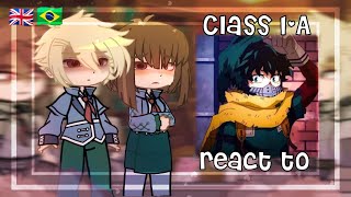 Class 1A React to Dark Deku | Izuku Midoriya | MHA | Gacha Club