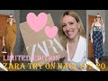 Zara Try On Haul Spring Summer 2020 - New In Limited Edition Dresses