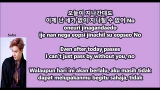 Suho (EXO) - Curtain with Malay | Eng | Han | Rom lyrics