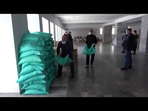 ხობში სოციალურად დაუცველებს პროდუქტები გადასცეს 14 04 20