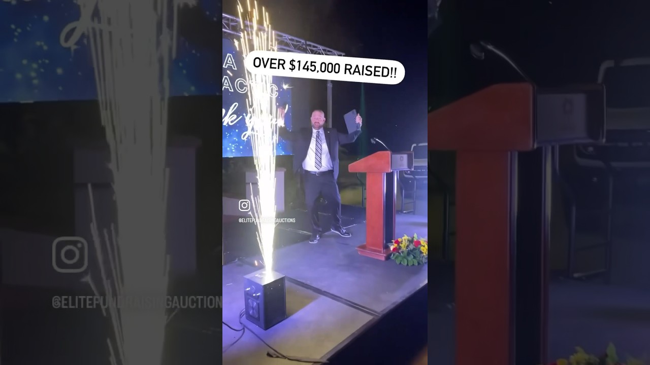 Professional Auctioneer Raises Thousands to Help Families! #hireapro #ronaldmcdonaldhouse