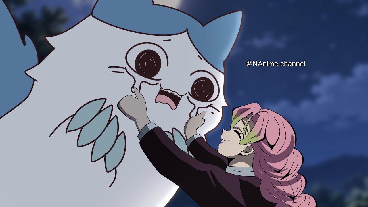 【鬼滅の刃】 What If Hachiware Met Mitsuri?