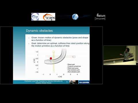 ICAPS 2018: Eric Demeester on &quot;Clothoidal local path template for intention estimation by ...&quot;