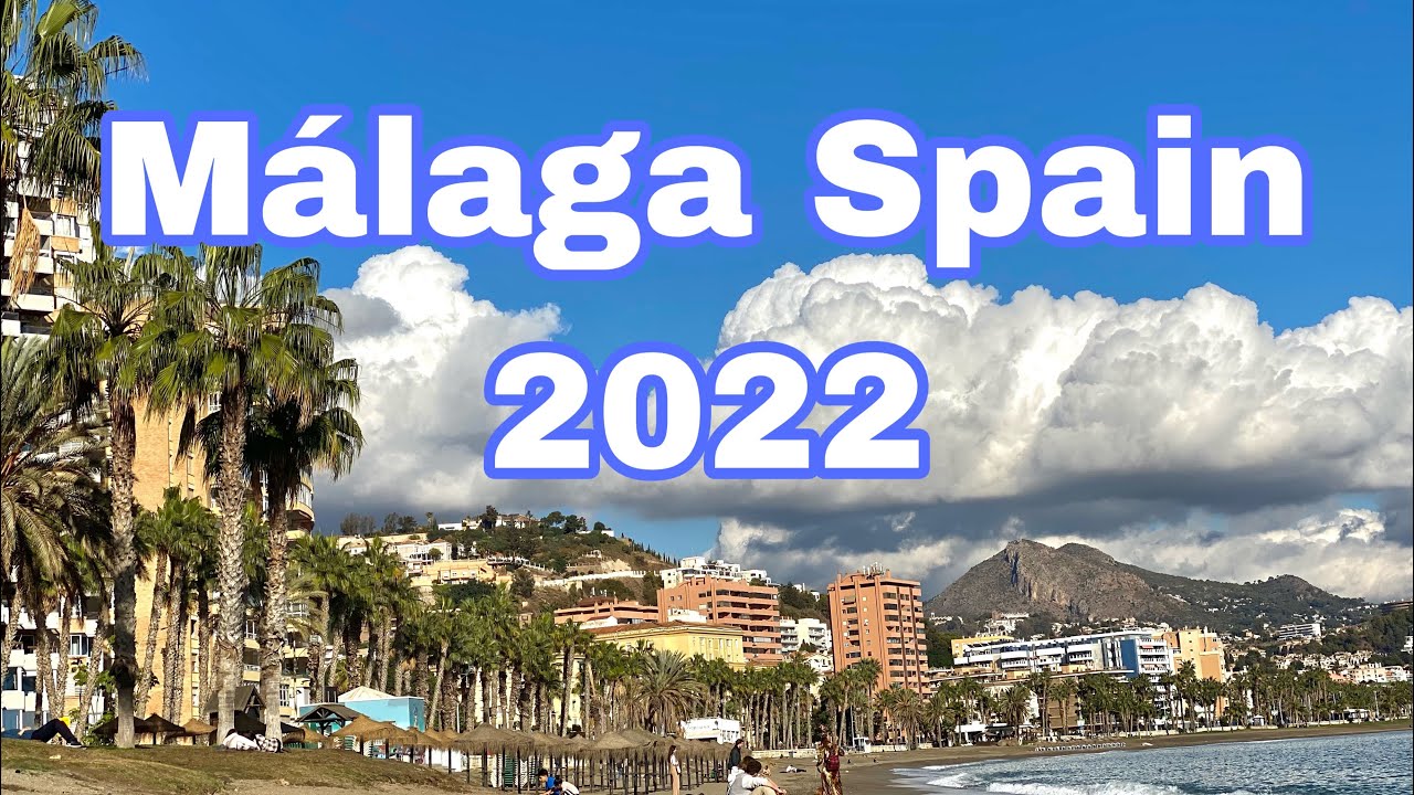 Málaga Spain Walking Tour December 2022 (4K 60fps)