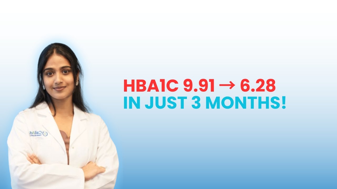 Real Diabetes Results: HbA1c Drop with Science-Based Nutrition