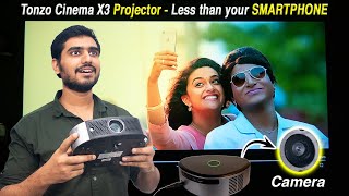 Tonzo Cinema X3 - Best Projector Under Rs.12,000/- Projector Unboxing - Mohammed Raja