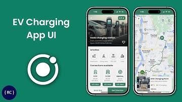 EV Charging App UI in Ionic | Electric Vehicle Charging Station App | Android | iOS