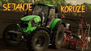 Fs22 | Deutz Fahr 7250 TTV & KUHN Maxima 3 | Osada