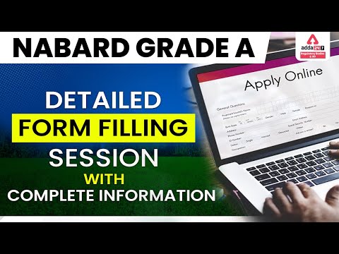NABARD GRADE A Form Fill Up 2022 Step by Step Complete Process | Adda247