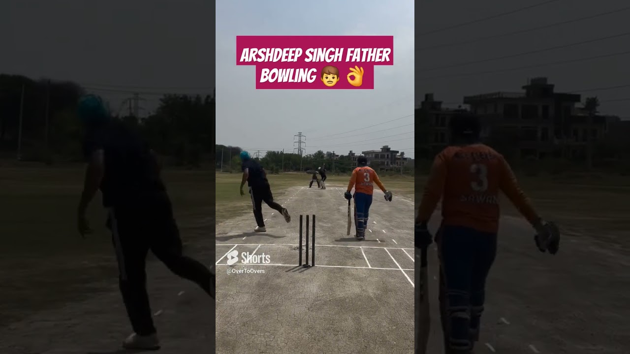 Arshdeep Singh Father Bowling  😍😍 | World Champion 🏆 🥇 | 