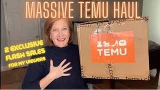 ⭐️Massive⭐️ Temu Haul | Surprise Flash Sale! | Kitchen Gadgets, Tech, Organization and MORE