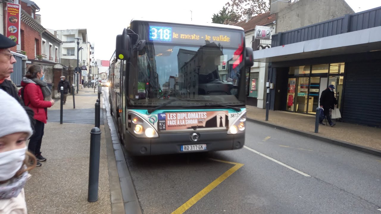 Bus Ligne 318 - Irisbus Citelis Line N°3811