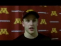 Hudson Fasching after 4 1 win vs Wisconsin