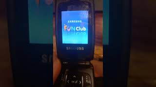 Samsung Sgh-X160 Startup And Shutdown