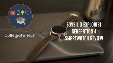 DEFINITELY NOT AN APPLE WATCH | Fossil Q Explorist Gen 4 Review
