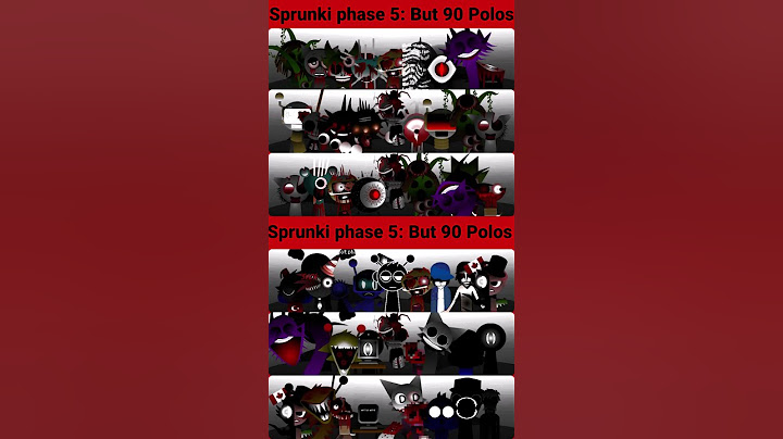 Incredibox Sprunki Phase 5 But 90 Polos #sprunki #incrediboxsprunki
