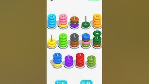Level-685 in color hoop stack