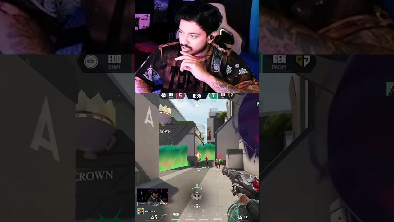 Texture's Insane Clutch Clip of VCT Masters Madrid #shorts #valorant #vctmasters #vct #gaming