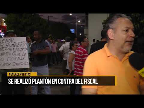 Barranqueños protestaron pidiendo renuncia del Fiscal