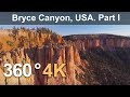 360°, Bryce Canyon, USA. Part I. 4К aerial video