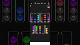 ball sort color water puzzle level 520