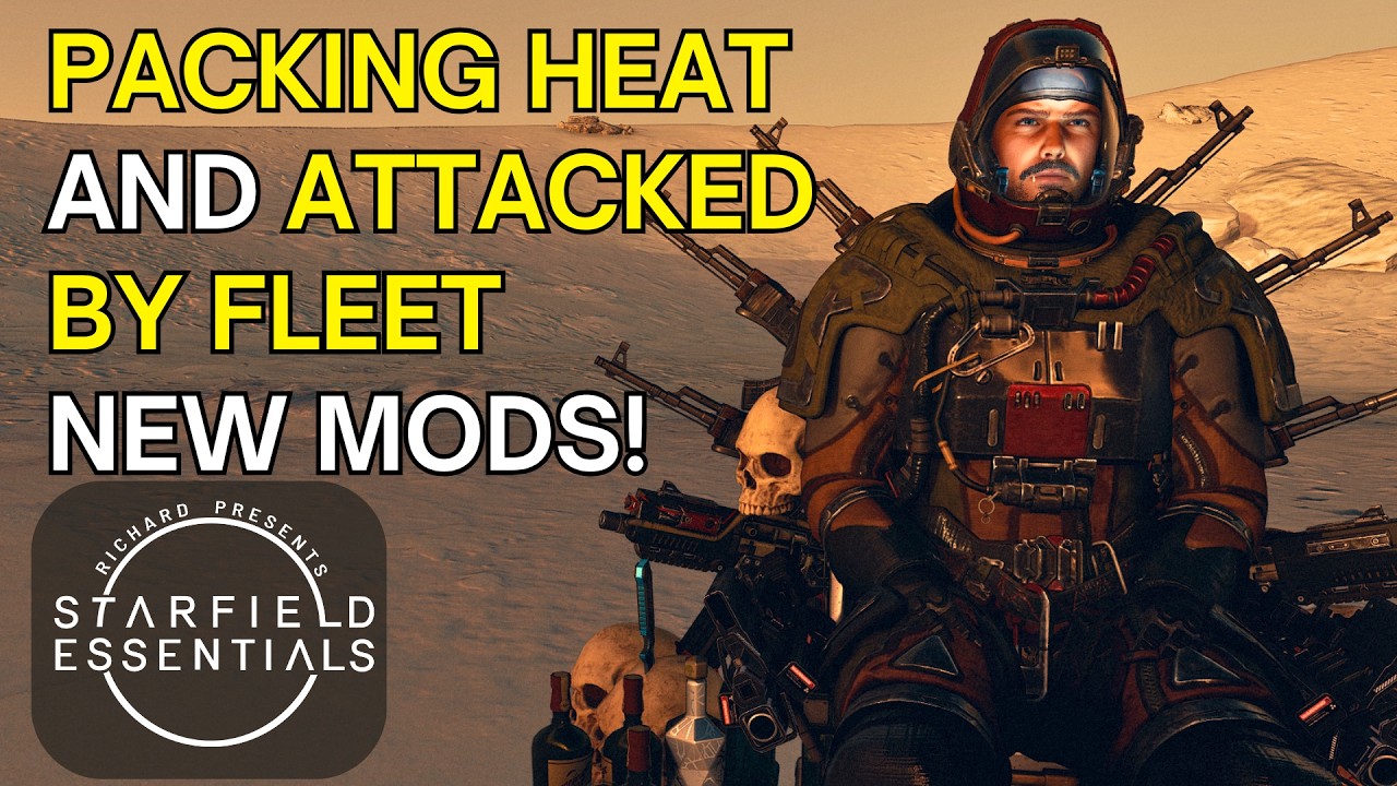 Packing Heat and Attacked by Fleet - Starfield Mods Enhance Smuggling and Terran Armada