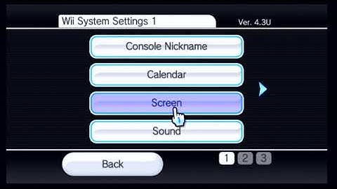 How to change the Screen Resolution on the Nintendo Wii