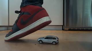 Nike Air Jordan Stomp, Trample And Destroy Collectible Volkswagen Touareg Model Toy Car