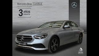 MERCEDES BENZ E 220D 9GG ADVANTAGE + ILUM AMBIENTE PLATA HIGH TECH